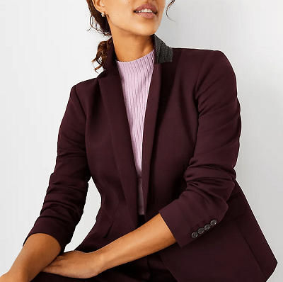 Classics: Banana Republic Sloan Pant & Ann Taylor Blazer - Petite