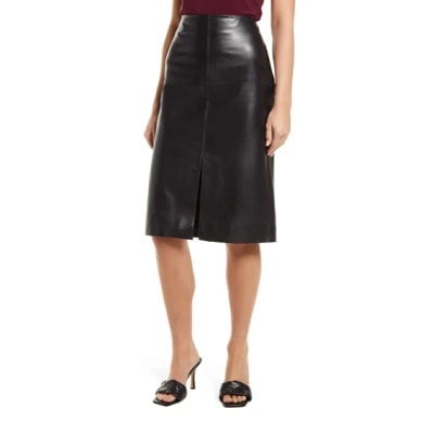 Splurge Tuesday's Workwear Report: Leather Pencil Skirt