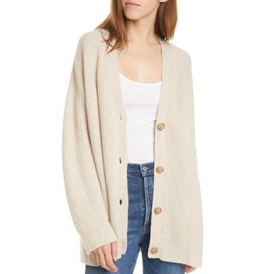 Splurge Monday's Workwear Report: Cashmere Cocoon Cardigan - Corporette.com