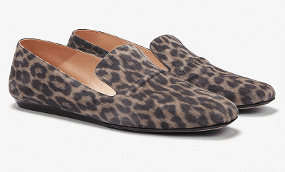 leopard-printed suede loafers from MMLF
