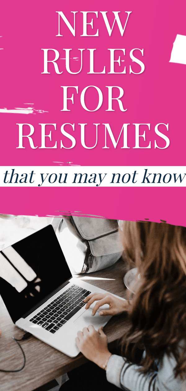 Wondering what the new resume rules are? We rounded up 6 new-ish rules for resumes that you may not know, including about how long your resume should be, how you should tailor your resume for each position, how to include social media like Linked In on your resume, and more!