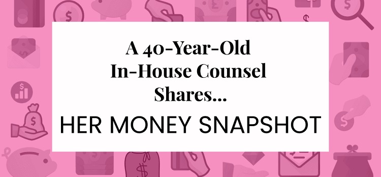 In-house counsel shared her money thoughts