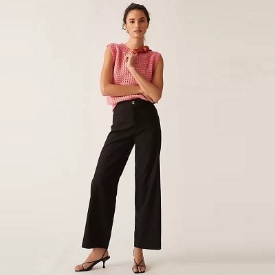 Wednesday's Workwear Report: The Colette Full Length Wide-Leg Pants