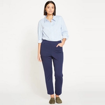 Thursday's Workwear Report: Pull-On Cigarette Ponte Pants