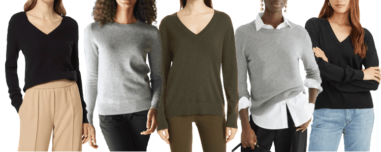 The Hunt: Stylish Cashmere Sweaters for Work 