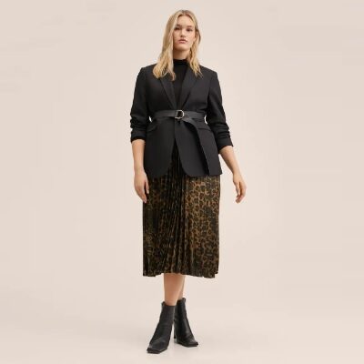 Thursday's Workwear Report: Leopard-Print Skirt