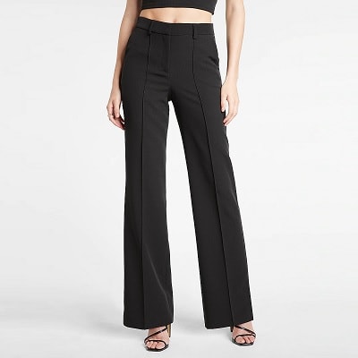 Bell Sleeve Bodysuit + High Waist Pintucked Pants (Style Pantry