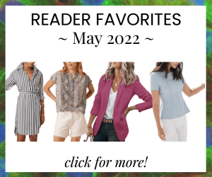Corporette ad for a post rounding up all of the reader favorites and most-bought items last month; click to see the post.