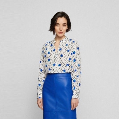 Tuesday's Workwear Report: Silk Crepe de Chine Blouse