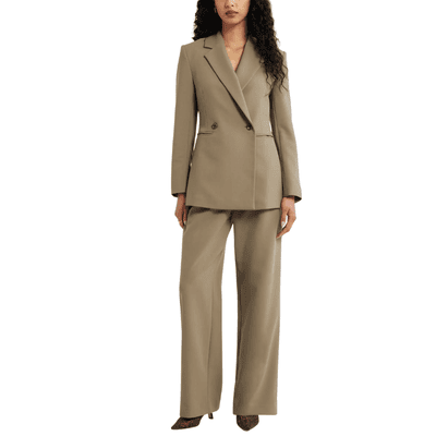 basic olive suit