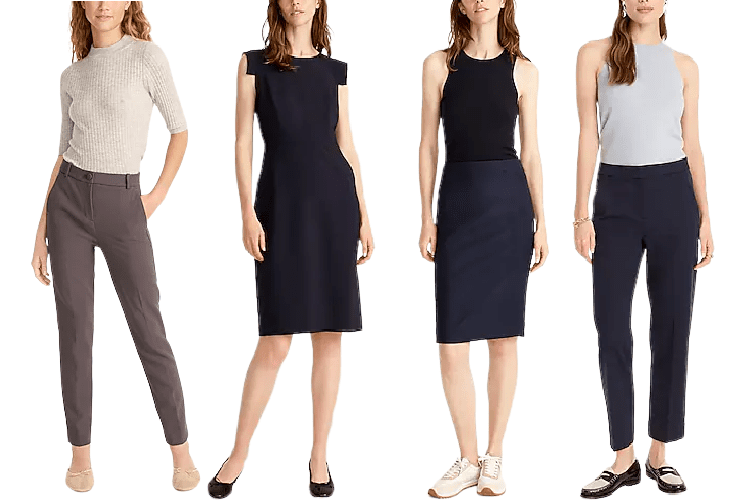 J crew shop business dress