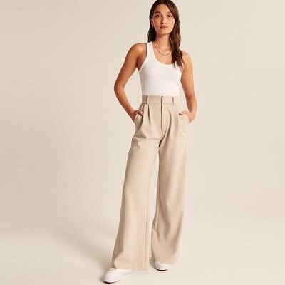 Thursday's Workwear Report: Tailored Wide-Leg Pants