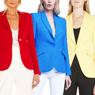 three of the best statement blazers for work outfits