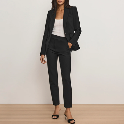 basic black suit from Veronica Beard