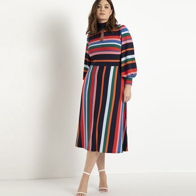 Thursday's Workwear Report: A-Line Dress With Puff Sleeves