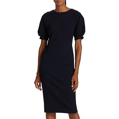 Splurge Monday's Workwear Report: Unione Puff-Sleeve Body-Con Dress 