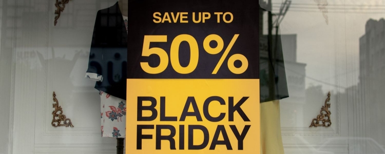 login in store window SAVE UP TO 50% BLACK FRIDAY TIME TO SAVE NOW!