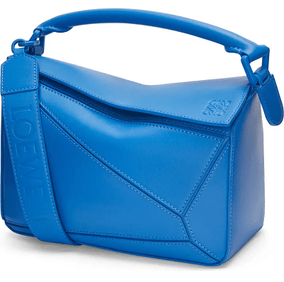 scuba blue Loewe puzzle bag