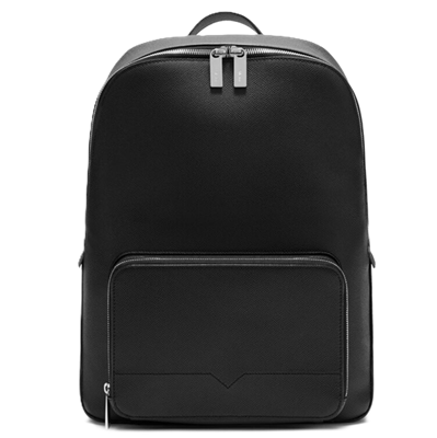 black luxury backpack