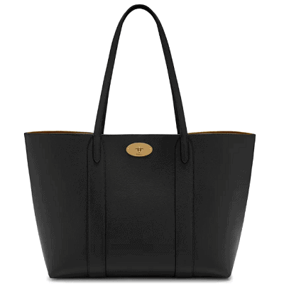 black luxury tote for work from Mulberry