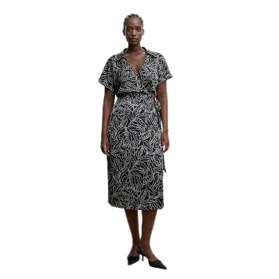 Thursday s Workwear Report Print Wrap Dress Corporette