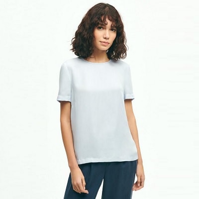 100% Organic Linen Short Sleeve Shirt[Picked from QUINCE] A year-round linen  short-sleeve shirt? Yes, p…