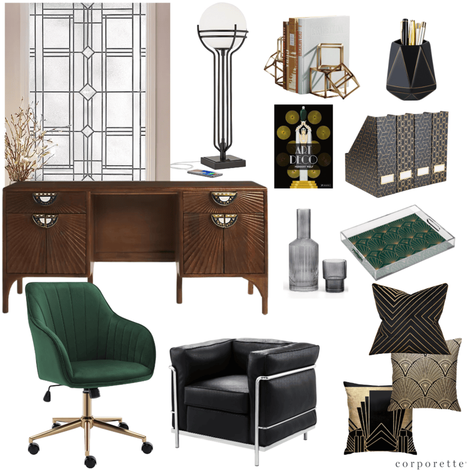 9 Art Deco Office Décor Ideas to Revamp Your Office