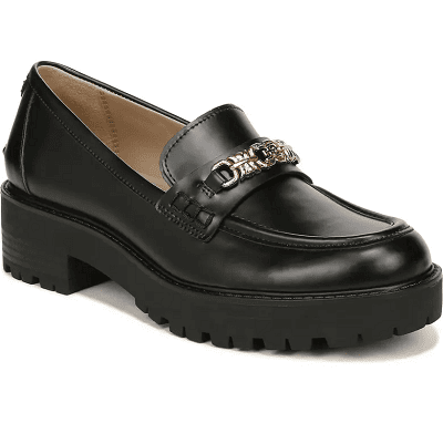 shoe sole black loafer