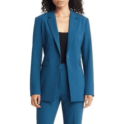 How to Style an Oversized Wide-Leg Pants Suit with Sneakers – Style Delegate