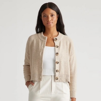 Frugal Friday's Workwear Report: Cropped Cardigan 