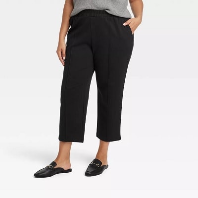 Frugal Friday's Workwear Report: High-Rise Tapered Ankle Knit Pants 