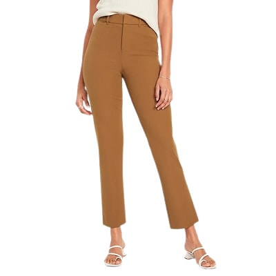 Frugal Friday’s Workwear Report: Excessive-Waisted Pixie Straight Ankle Pants