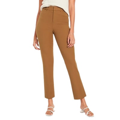 High-Waisted Pixie Straight Ankle Pants for Women, Old Navy