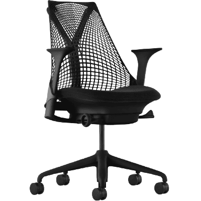 black Herman Miller Sayl, one of the best office chairs for under $1000