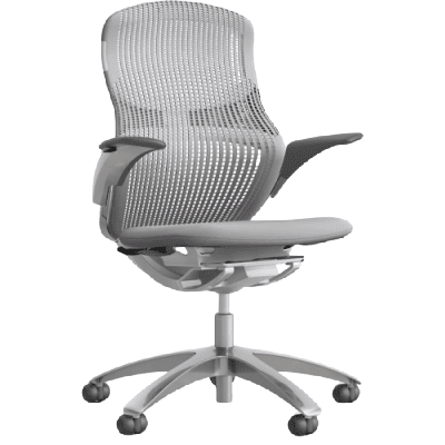 gray Knoll Generation, one of the best office chairs for women who fidget