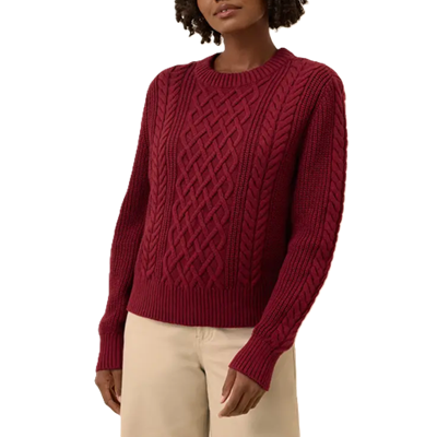organic 100% cotton sweater from pact