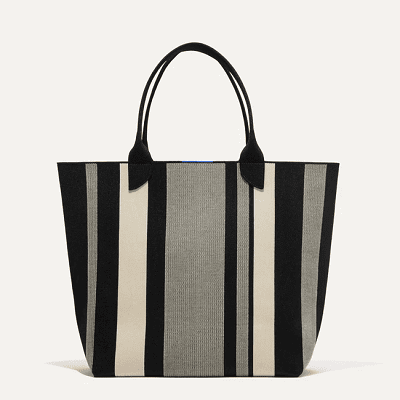 rothys lightweight tote stripey