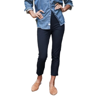 Tommy Hilfiger Hope Crop Medium Wash Stretch Capri Jeans Womens Size 4 30 x  24