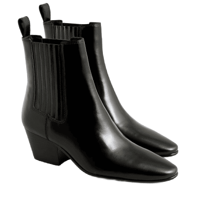 Piper Boots from J.Crew - sleek but walkable