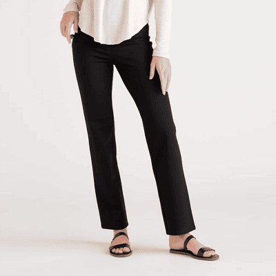 one of the best affordable women's work pants: quince