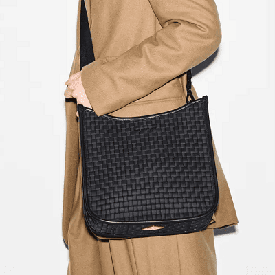 Best 25+ Deals for Black Leather Structured Handbag