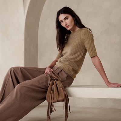 Thursday's Workwear Report: Nezha Merino Ribbed Sweater