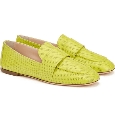 lime green loafer from AGL