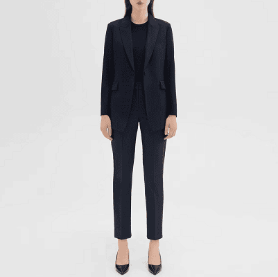 one of the best women's suits of 2024, from Theory