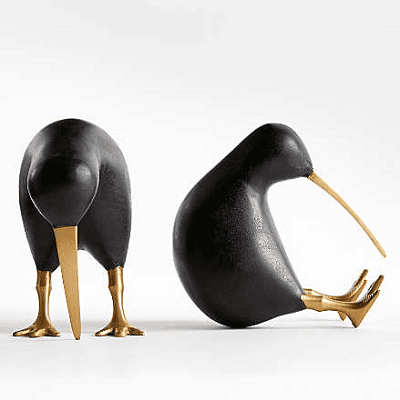 bookends that look like birds