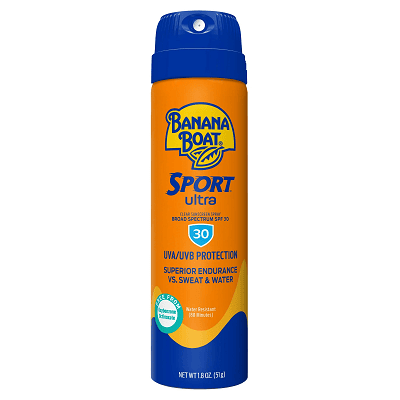 1.8 oz container of sunscreen