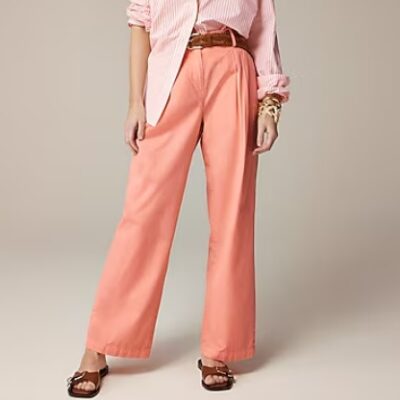 Wednesday's Workwear Report: Wide-Leg Essential Pant in Cotton Poplin