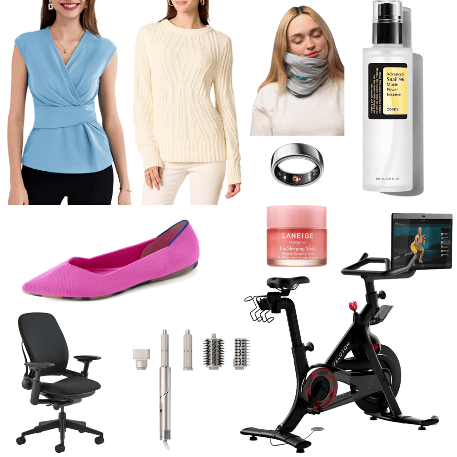 collage of items for sale in the Amazon Prime Day