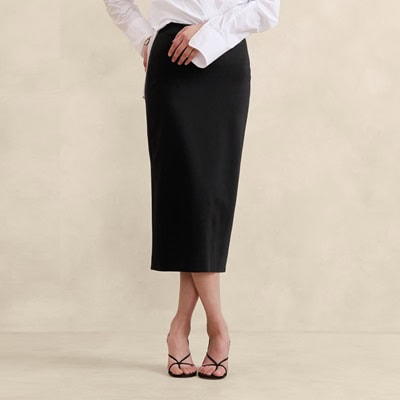 Wednesday's Workwear Report: Everywhere Ponte Midi Skirt