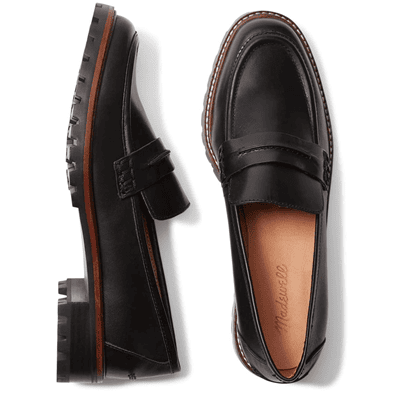 some of the best loafers for work: madewell